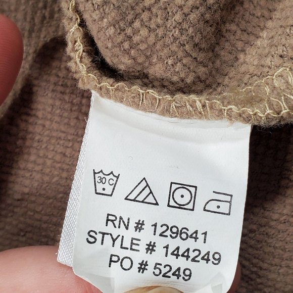 Carbon 2 Cobalt Sweater 9 Yard Pullover Long Sleeve Brown - Picture 7 of 10